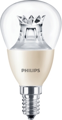 PHILIPS - Master LED luster dimtone 6-40W E14 P48 230V 2200-2700K 470lm CRI80 Clear 25000u
