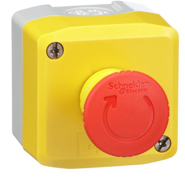 TELEMECANIQUE - EMERGENCY STOP CONT. BOX NO 2NC SPEC H7