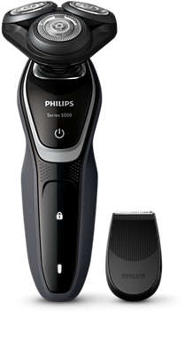 PHILIPS - Rasoir serie 5000 - à sec - lames MultiPrecision - 40 min d'autonomie
