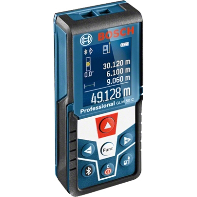 BOSCH - Télémètre laser GLM 50 C Professional, 0,05-50m IP54, sac