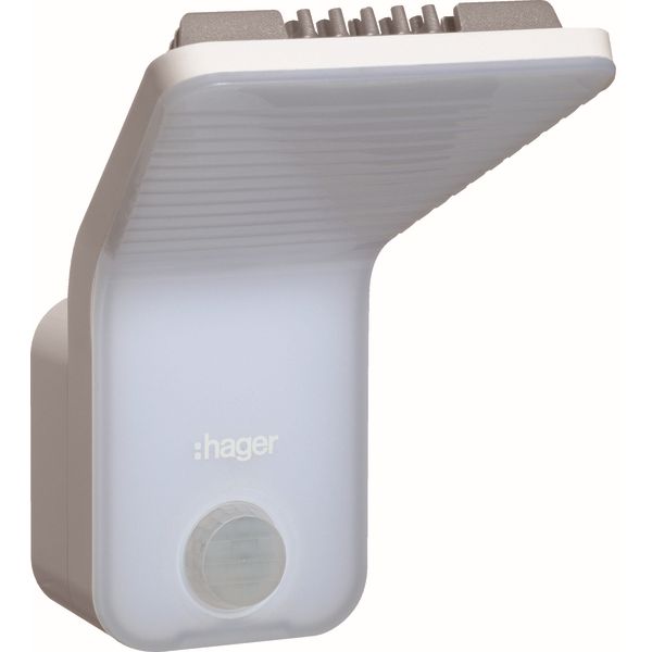 HAGER - LED lamp met geïntegreerde IR bewegingsmelder 140°