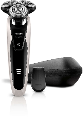PHILIPS - Scheerapparaat - nat/droog - V-trackPrecision - precisietrimmer - 50 min gebruik