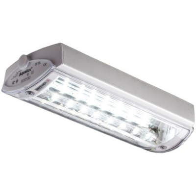 Van Lien - Aqualux plafonnier/appl. app. LED déc. batt. ind. 1x3W 6500K 153lm IP65 blanc