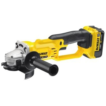 FACOM, STANLEY, B&D - Haakse slijper DCG412M2 Ø 125mm M14 + 2x 4,0Ah 18V XR Li-ion + lader