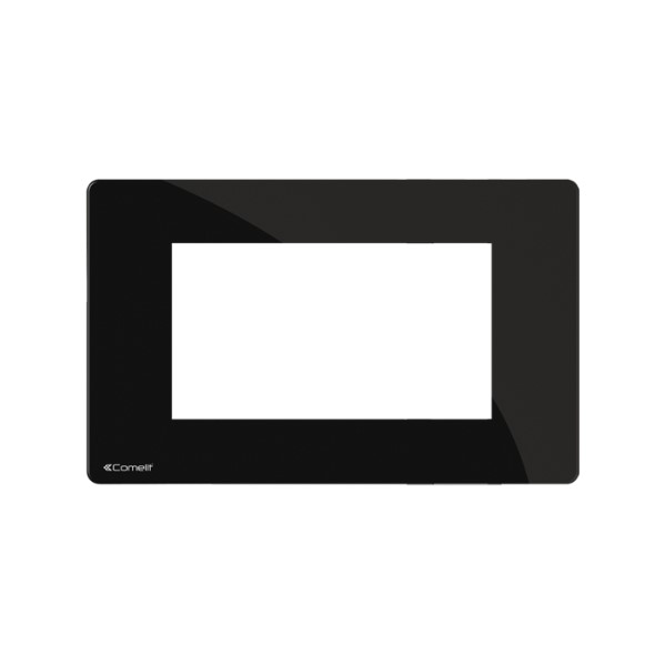 Comelit - AFDEKRAAM ONE ABSOLUTE BLACK COMP. BTICINO AXOLUTE 4 MODULES