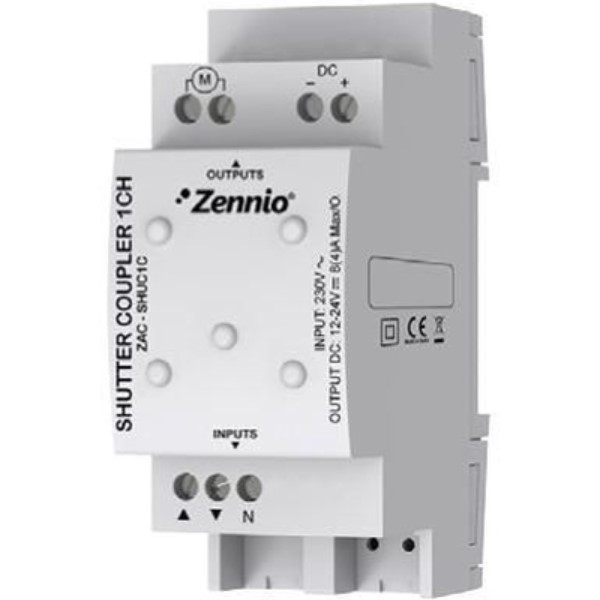 Vecolux - AC/DC rolluik adapter voor 1 motor