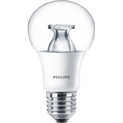 PHILIPS - Master LED bulb dimtone 8.5-60W E27 A60 230V 2200-2700K 806lm CRI80 Clear 25000u