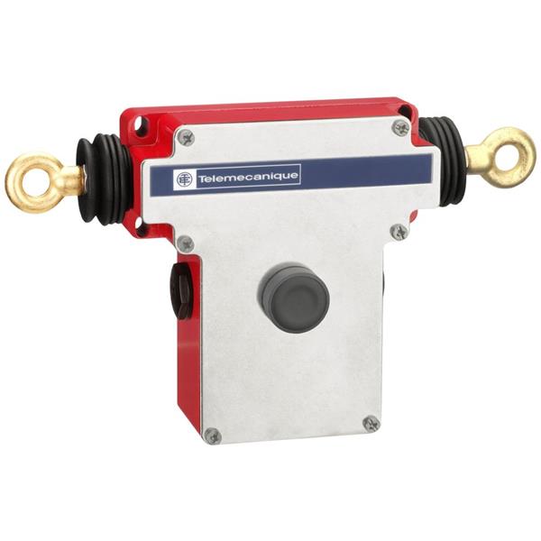 TELEMECANIQUE - Dual emergency stop rope pull switch 2x(1NV+1NO) PG13,5