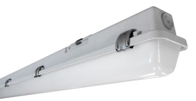 TECHNOLUX - Waterdicht armatuur methacrylaat LED 14W 4000K 1550lm 600mm IP65 INOX clips