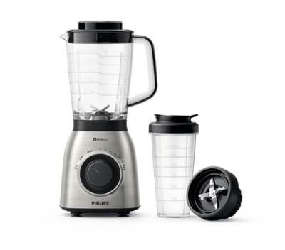 PHILIPS - Blender Viva Collection - 900W - 2l - flesaccessoire voor onderweg