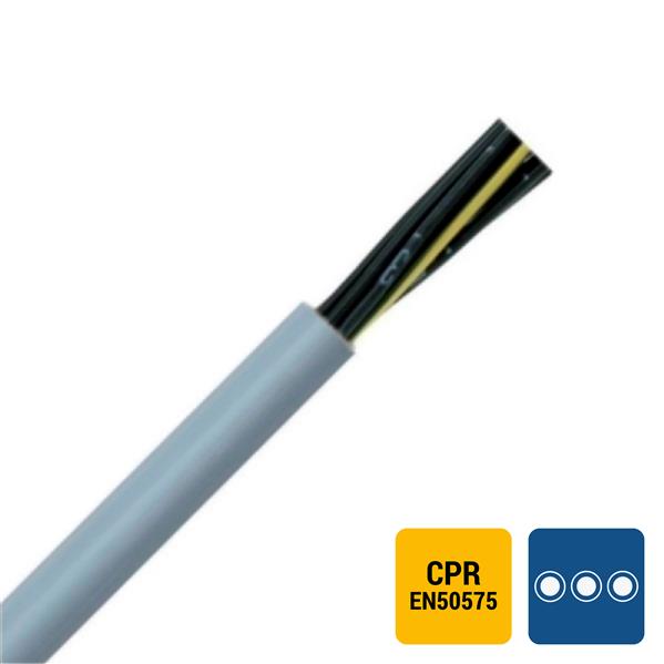 SPECIALE KABEL - LIYY PVC grijs genummerd Cca s3d2a3 3G1mm²