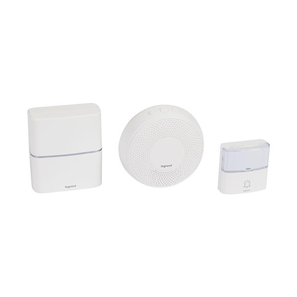 LEGRAND - Kit carillon double prem blanc 30sonneri 80/85dB IP54 bliste