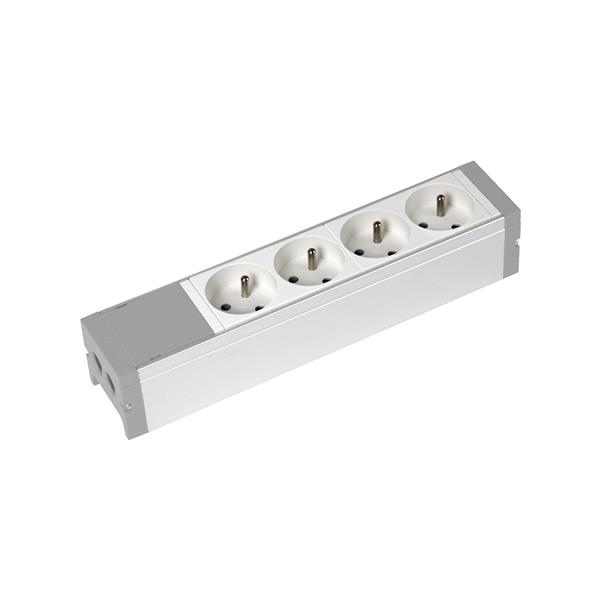 LEGRAND - Bloc nourrice équipé - 4 x 2P+T - à câbler