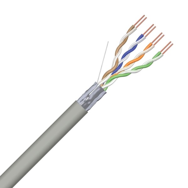Data Kabels - General Cable datakabel F/UTP 5E 4P PVC Eca GRIJS