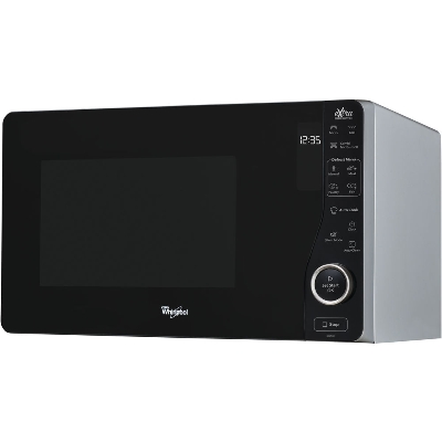 WHIRLPOOL - Four à micro-ondes pose-libre, 800W, 25l, grill, Jet Start, argent/noir