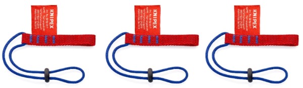TIMMERMAN - 3 adaptateurs de fixation pour outils Antichute Knipex, longueur 0,26m