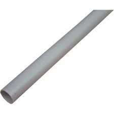 DYKA PLASTICS - Tube PVC TTH - diamètre 40mm - longueur 3m - gris foncé RAL 7037
