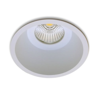 LUMINAR - Leds Boost - ROUNDO 13 - 230Vac - 9W - 2700K - 625lm - wit gelakt alu - IP20
