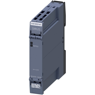 SIEMENS - RELAIS PROT. MOT. THERMIST. UNITE CONTRÈLE COMPACTE BOTIER 17,5 MM BORNES A RES
