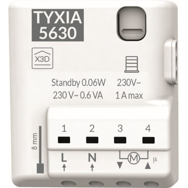 Delta Dore - Récepteur volets roulants 30Nm X3D M/S/D