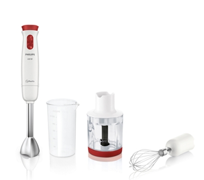 PHILIPS - Staafmixer Daily Collection - 650W - 2 snelheden & turbofunctie - fijnsnijder