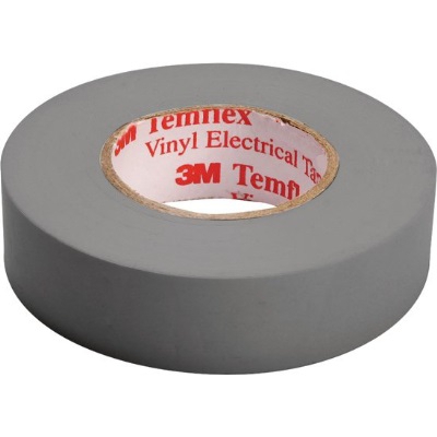 3M - Temflex 1500 elektrische isolatietape vinyl 19mm x 20m grijs