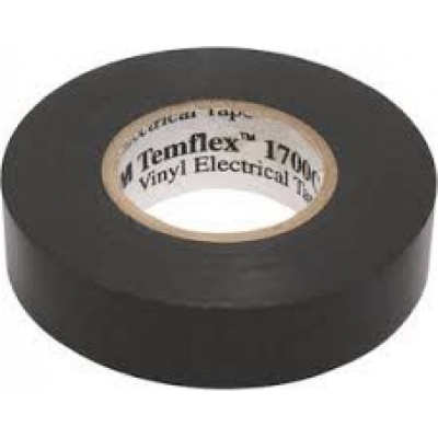 3M - Temflex 1500 elektrische isolatietape vinyl 19mm x 20m zwart