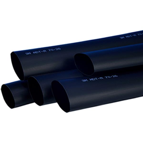 3M - HDT-A dikwandige warmtekrimpkous met lijm 12/3mm zwart 1m