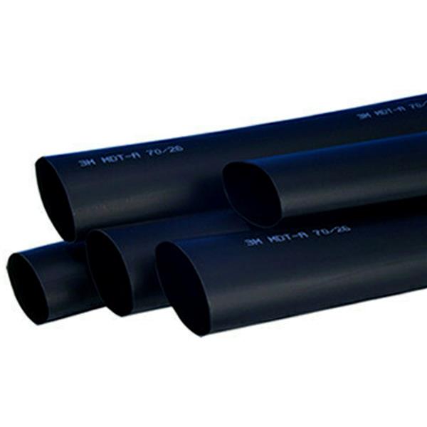 3M - MDT-A halfdikwandige warmtekrimpkous met lijm 120/40 zwart 1m