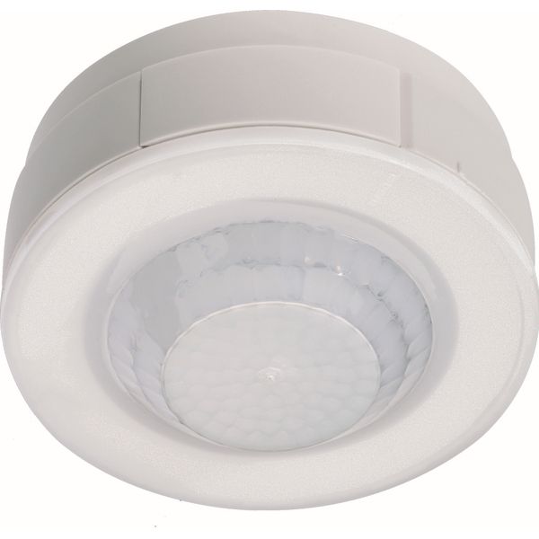 HAGER - Bewegings- en aanwezigheidsmelder PIR 360°, opbouw, wit