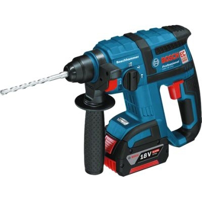BOSCH - Marteau-perforateur sans fil GBH 18 V-EC (2x 5,0Ah + 1x GAL 1880 CV)