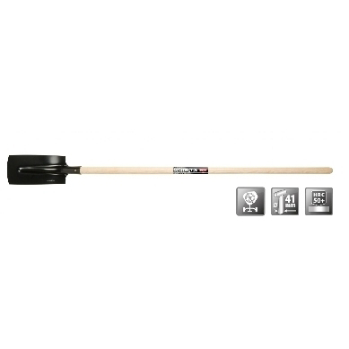 POLET - Kabelschop, essen steel 130cm, blad 290x120mm