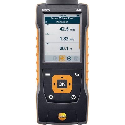 measuring instruments - Testo 440, klimaat/meetinstrument, 3xbatterij type AA, USB-kabel+kalibratieproto