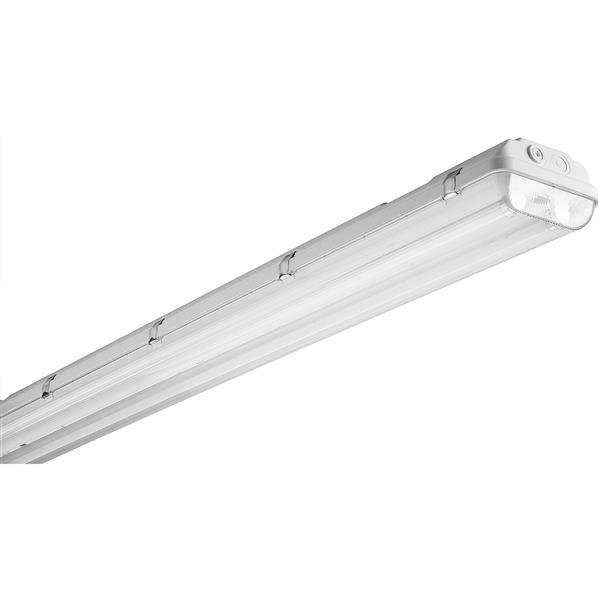 TECHNOLUX - Waterdicht armatuur gesloten type polycarbonaat 2xLED 600mm IP65 clips inox