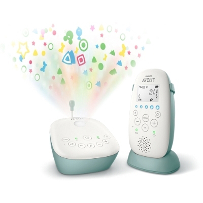 PHILIPS - Babyfoon met nachtlampje met sterrenprojectie