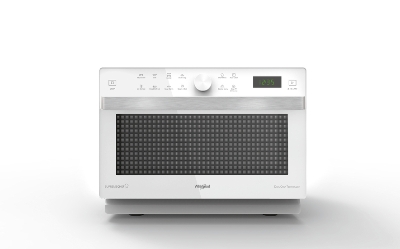 WHIRLPOOL - Four à micro-ondes pose-libre, 900W, 33l, plateau tournant 36cm, Crisp, vapeur