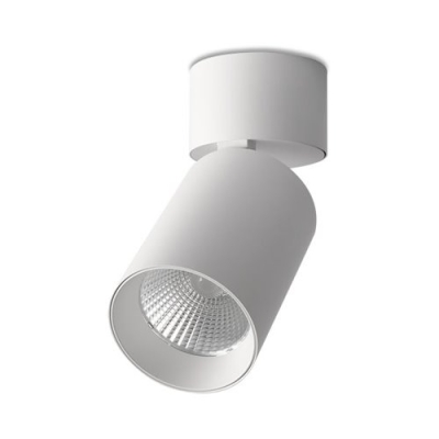 LUMINAR - Leds Boost - PLAFO 15 - richtbaar - 20W - 2700K - 1300lm - wit + witte refl.