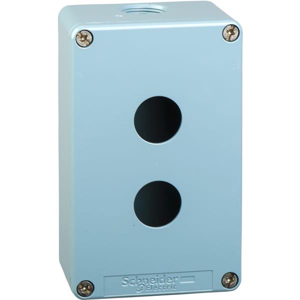 TELEMECANIQUE - lege drukknopkast - XAP-M - metaal - 2 horizontale boringen