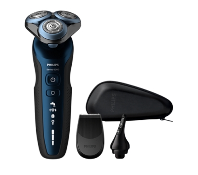 PHILIPS - Rasoir - wet/dry - MultiPrecision - anti-frottement - 60 min d'autonomie