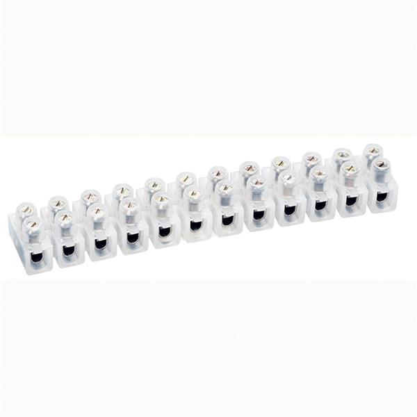 LEGRAND - Barrette Nylbloc - cap.6mm2 41A - blance