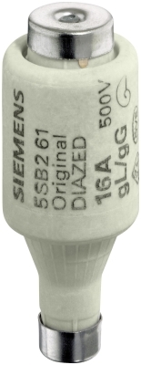 SIEMENS - ZEKERING DIAZED 25A TYPE GL/GG T DII