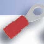 SICAME - Ringtong koper geïsoleerd PA rood 0,5-1,5mm² boutgat M5