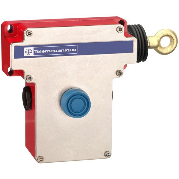 TELEMECANIQUE - Trekkoord noodstopschakelaar - zonder controlelamp - kabel 50 m - 1NC+1NO