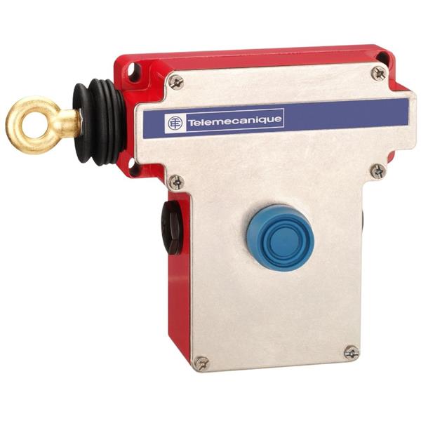 TELEMECANIQUE - Trekkoord noodstopschakelaar - zonder controlelamp - kabel 50 m - 1NC+1NO