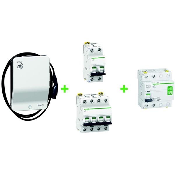 Kit EV Smart wallbox G4 kabel 40A 4P
