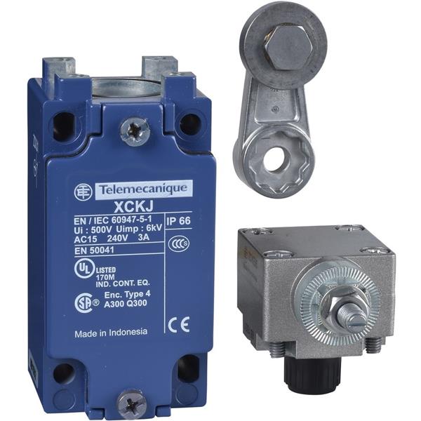 TELEMECANIQUE - standschakelaar XCK-J - hefboom met rol - 1 NC + 1 NO