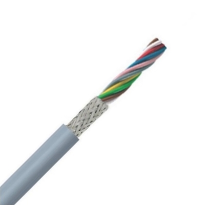 SPECIALE KABEL - LIYCY PVC afgeschermd grijs IEC 60332-3 DIN 47100 24X0,34mm²