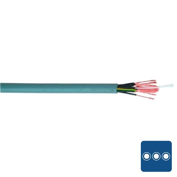 CABLES SPECIAUX - LIYY PVC gris numéroté IEC 60332-3 4G4mm²