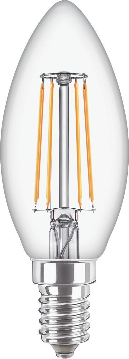 PHILIPS - CorePro Lampe LED flamme B35 4.3W 40W E14 2700K 470lm CRI80 15000h