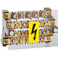 LEGRAND - Répartiteur étagé - 4p - 125 A 4 barres 12x4 mm - pour cosses